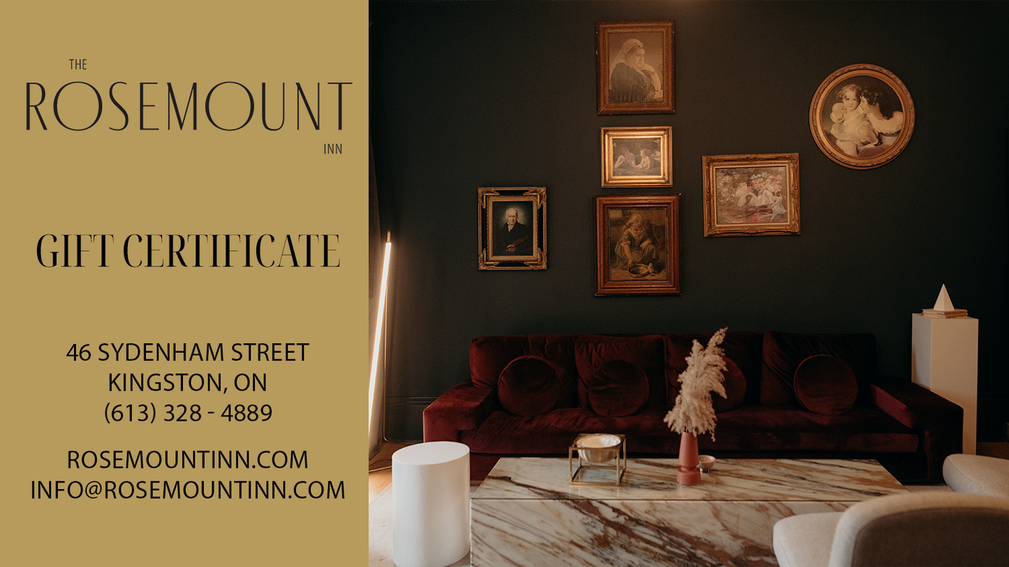 Rosemount Inn Gift Card