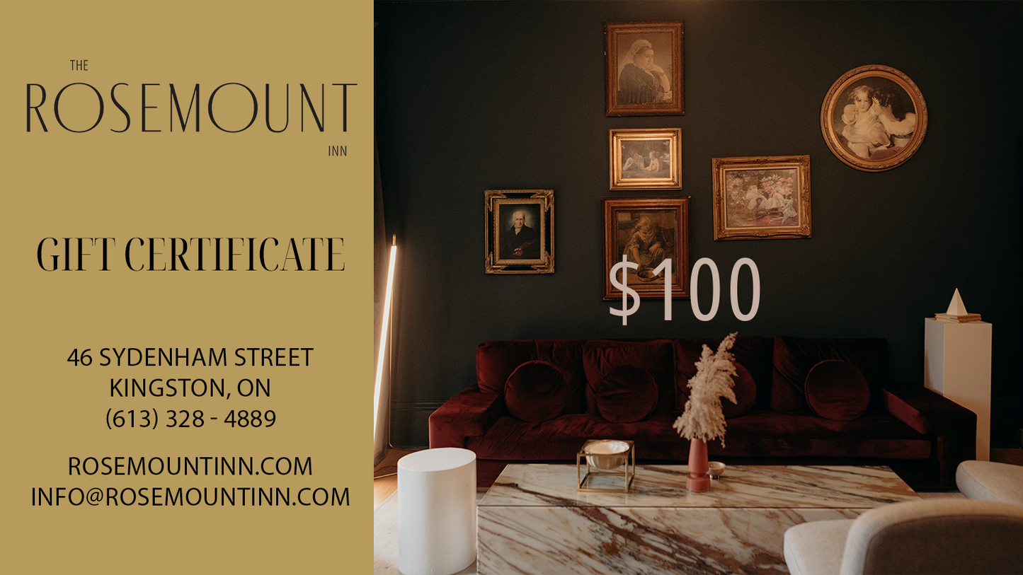Rosemount Inn Gift Card