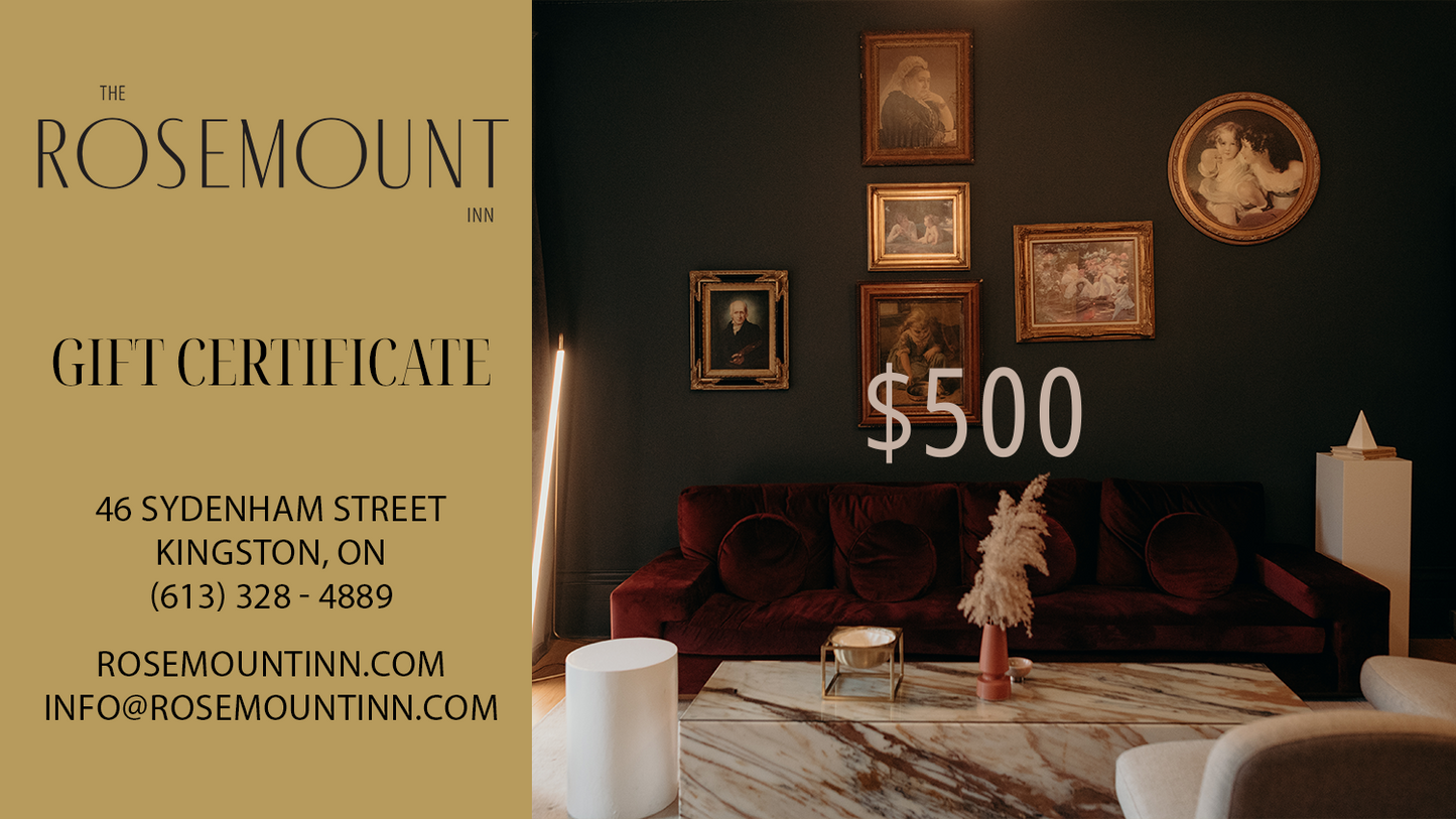 Rosemount Inn Gift Card